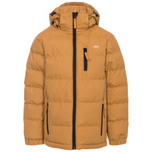 (9-10 Years, Sandstone) Trespass Boys Padded Jacket Hooded Tuff