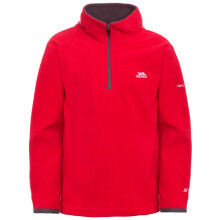 (2-3 Years, Red) Trespass Boys 1/2 Zip Fleece Jumper Pullover Etto