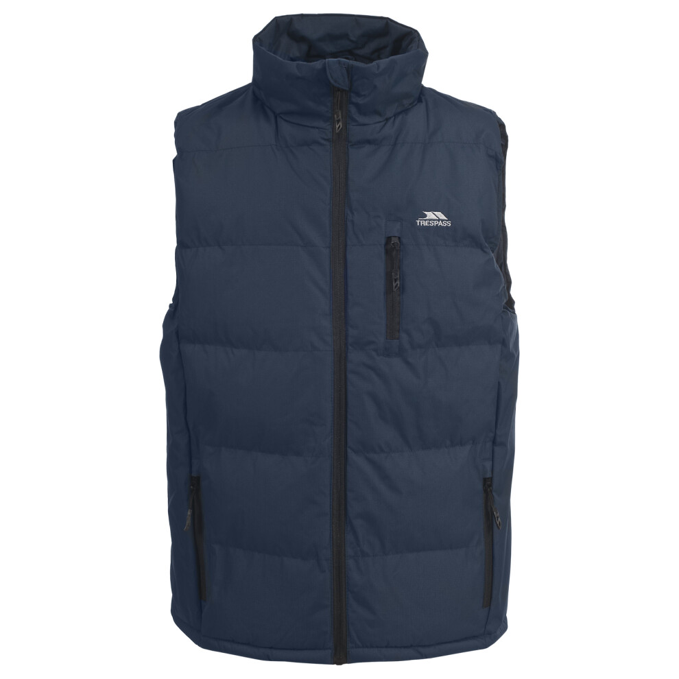 Trespass (M, Navy) Mens Padded Gilet Bodywarmer Clasp