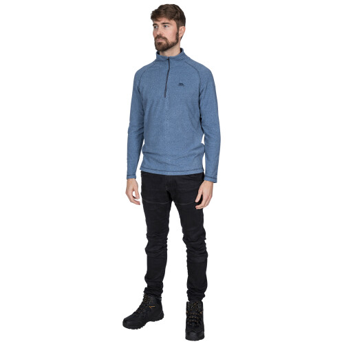 Trespass (M, Navy) Trespass Mens 1/2 Zip Fleece Pullover Keynote 2