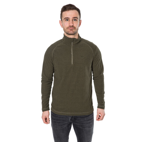 Trespass (L, Moss) Trespass Mens 1/2 Zip Fleece Pullover Keynote 2
