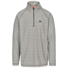 (XL, Black) Trespass Mens 1/2 Zip Fleece Pullover Keynote