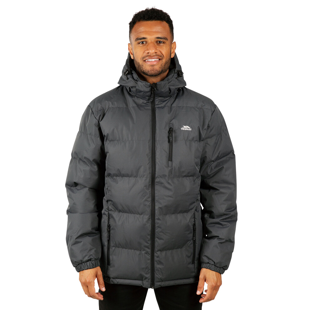 Trespass (S, Flint) Mens Padded Jacket Casual Winter Coat Xxs - Image 4