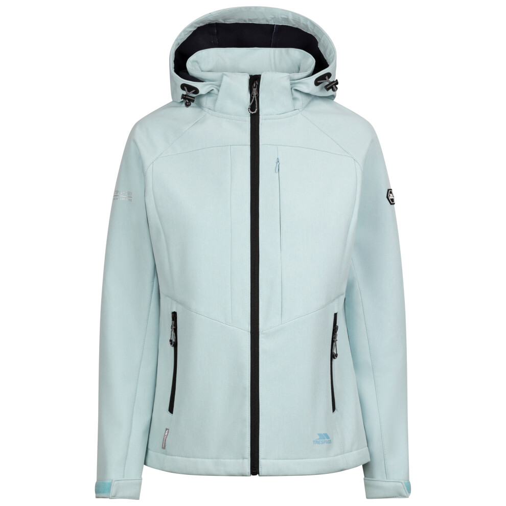 Trespass Women's Softshell Jacket Fryatt Blue Size 8 - Image 2