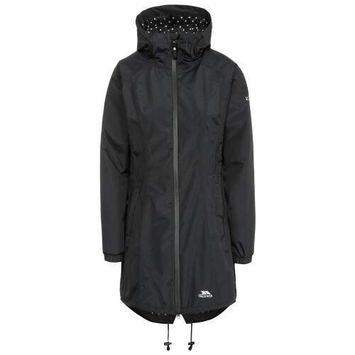 Trespass (14, Black) Trespass Womens Waterproof Jacket Daytrip
