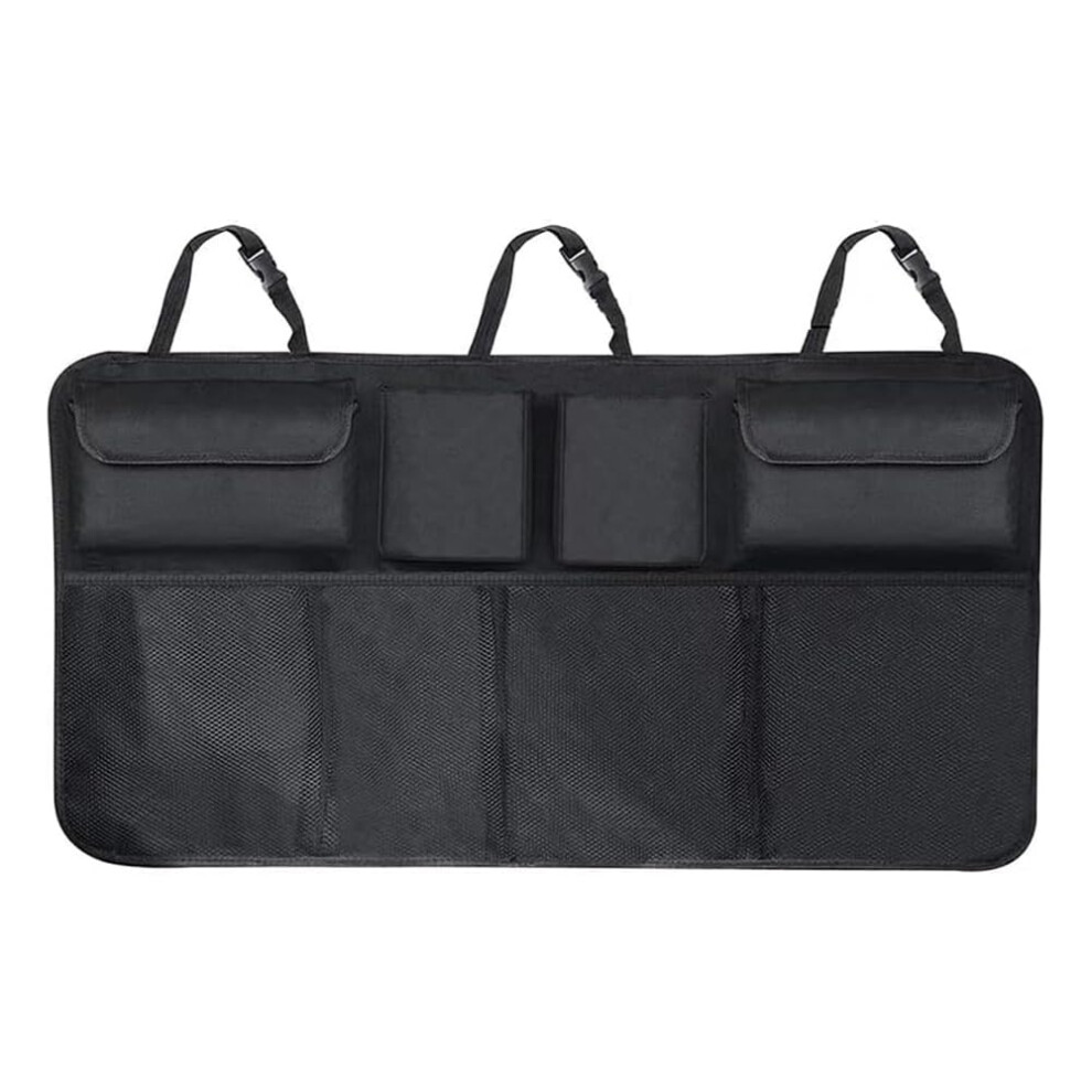 Hanging Car Trunk Storage Bag For Tesla Model 3 S X Y Collapsible Multi Compartment Car Organiser Waterproof Nonslip 9412369192257