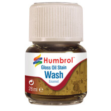 Humbrol AV0209 28ml Enamel Wash (Oil Stain)