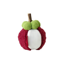Simulation Obst Plüsch Kauen Spielzeug-Fette Mangostanfrucht