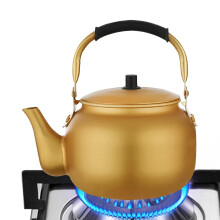 Tea kettle, aluminum pot for hiking, camping, tea maker