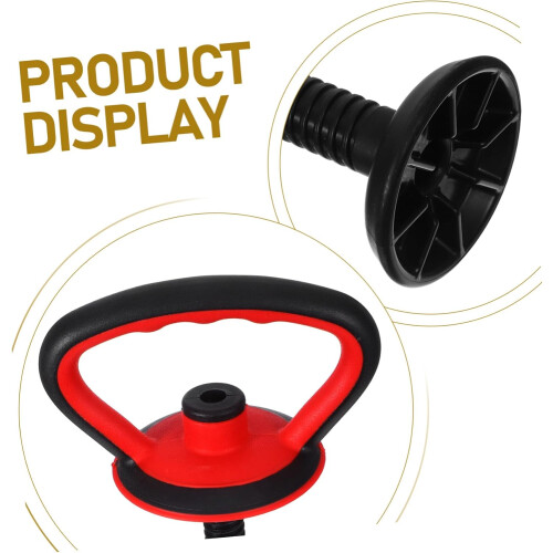 Adjustable Kettlebell Handle With QuickUse Nut Home Gym Ergonomic Grip Dumbbell Conversion 1