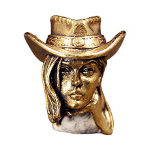 Antieke sieraden hanger koper metalen charme ornament-Messing