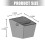 ABS Koffieafvalcontainer Espressodikcontainer Barista's-Groente 3