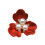 Pearls Flower Cufflinks Covers Decorative Button Clip for-White 5