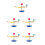 5Pcs System Model Kit Science Toy for Kids 5