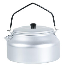 Portable aluminum teapot for camping, tea, coffee, outdoor, hiking, kettle, camping, kettle, heat, water, tea, pots Ref: 8848