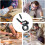 Woodworking Clamps Set with Quick Release Strap, Adjustable Length for Picture Frame Corner 2