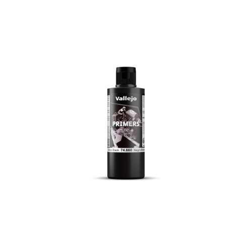 Val74660 - Metal Color - Gloss Black Primer 200ml