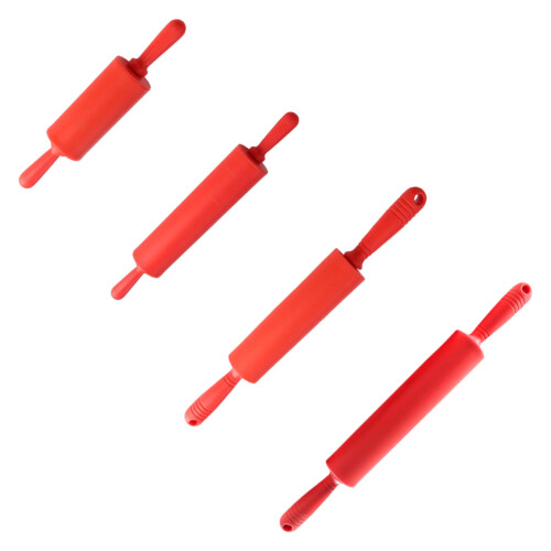 Baking Roller For Pastry Cookie And Dumplings Use Making-red