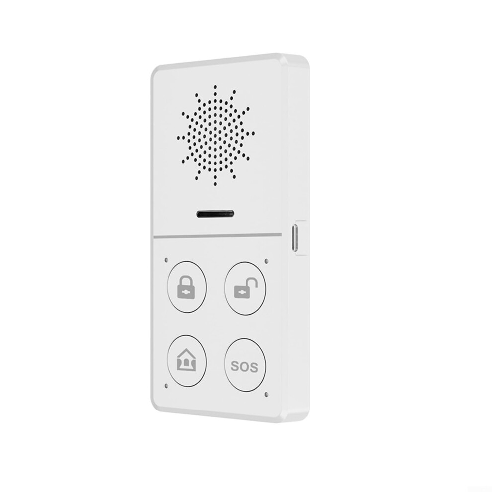 Alarm System Antitheft Security Host 130Db Alarm, Voice Control And Mobile App Monitoring For Home Security Compatible 9412369193629