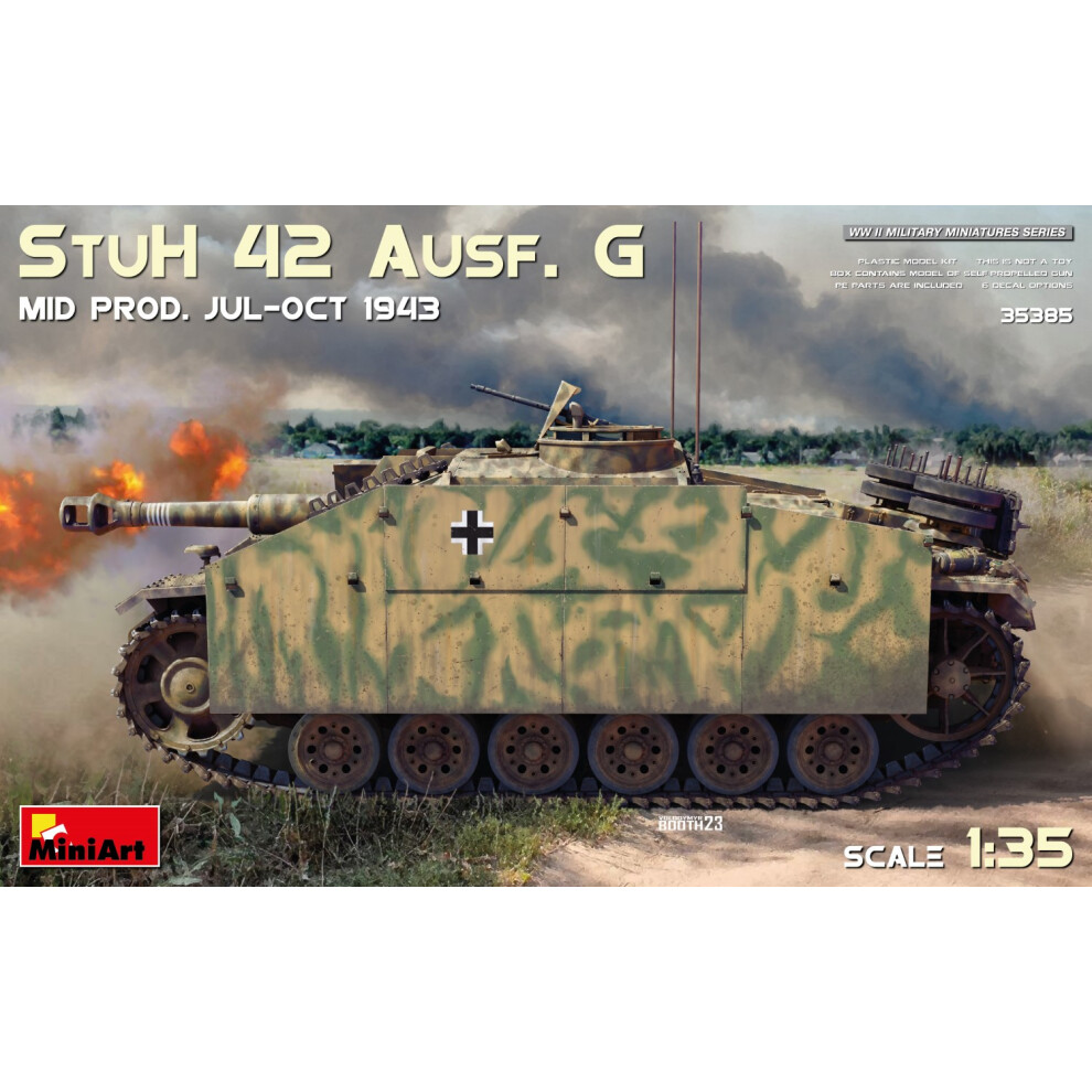 Miniart Min35385 - 1:35 - Stuh 42 Ausf.g Mid Prod (Jul-Oct 1943)