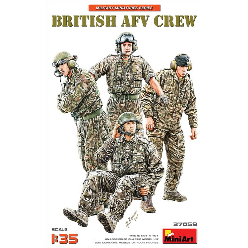 MIN37059 - Miniart 1:35 - British AFV Crew