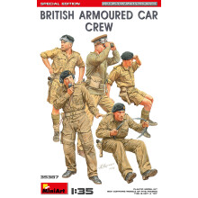 MIN35387 - Miniart 1:35 - British Arrmour ed Car Crew, Spec Edition