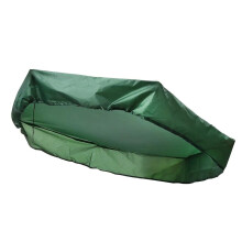 Waterproof Oxford Cloth Sandbox Cover With Drawstring Green 200x200cm Hexagon Shape Garden Sandpit Dust Protection