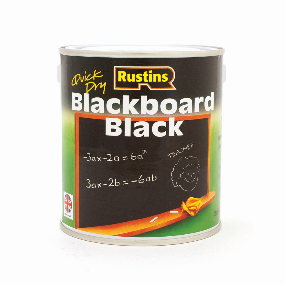 Rustins BLAB2500 Rustins Blackboard - Black