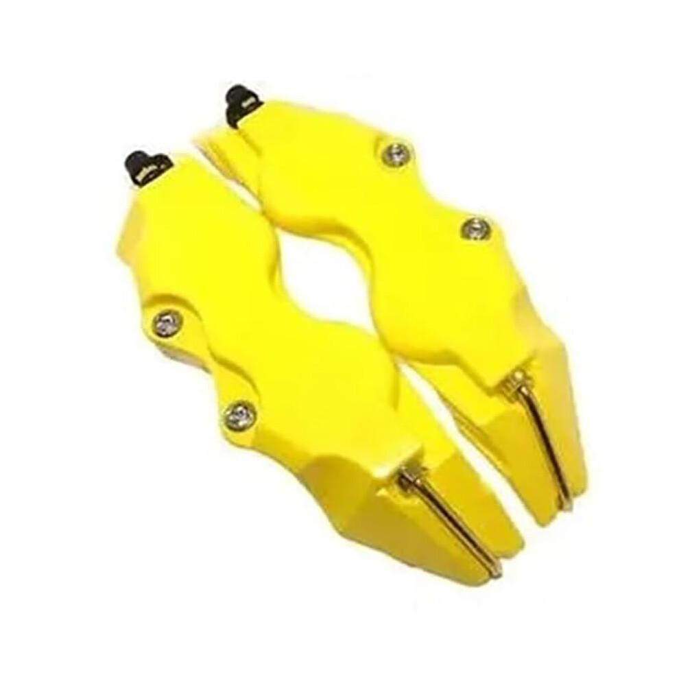 Car Brake Caliper Cover 2 Pcs Front And Rear Kit For Mercedes Glc 20162023 Aluminum Size 19X5.2x4 Cm Yellow 9189345396458
