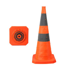 Traffic Cone Foldable, Orange Safety Cone, 45 cm For Parking, Construction, Driving Training, Sports Practice