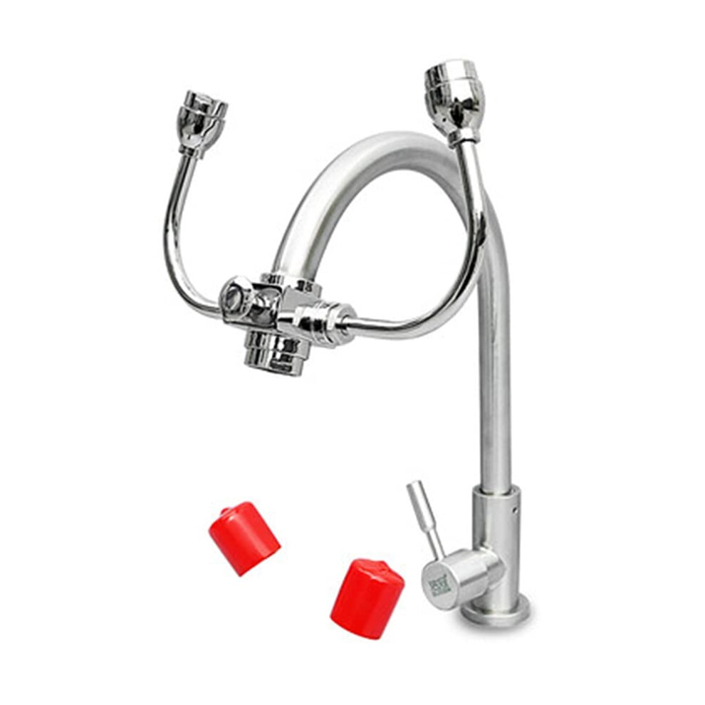 Emergency Eye Wash, Emergency Eye Faucet for Sink Mount Installation  Eye Wash Device for First Aid (Color: B)