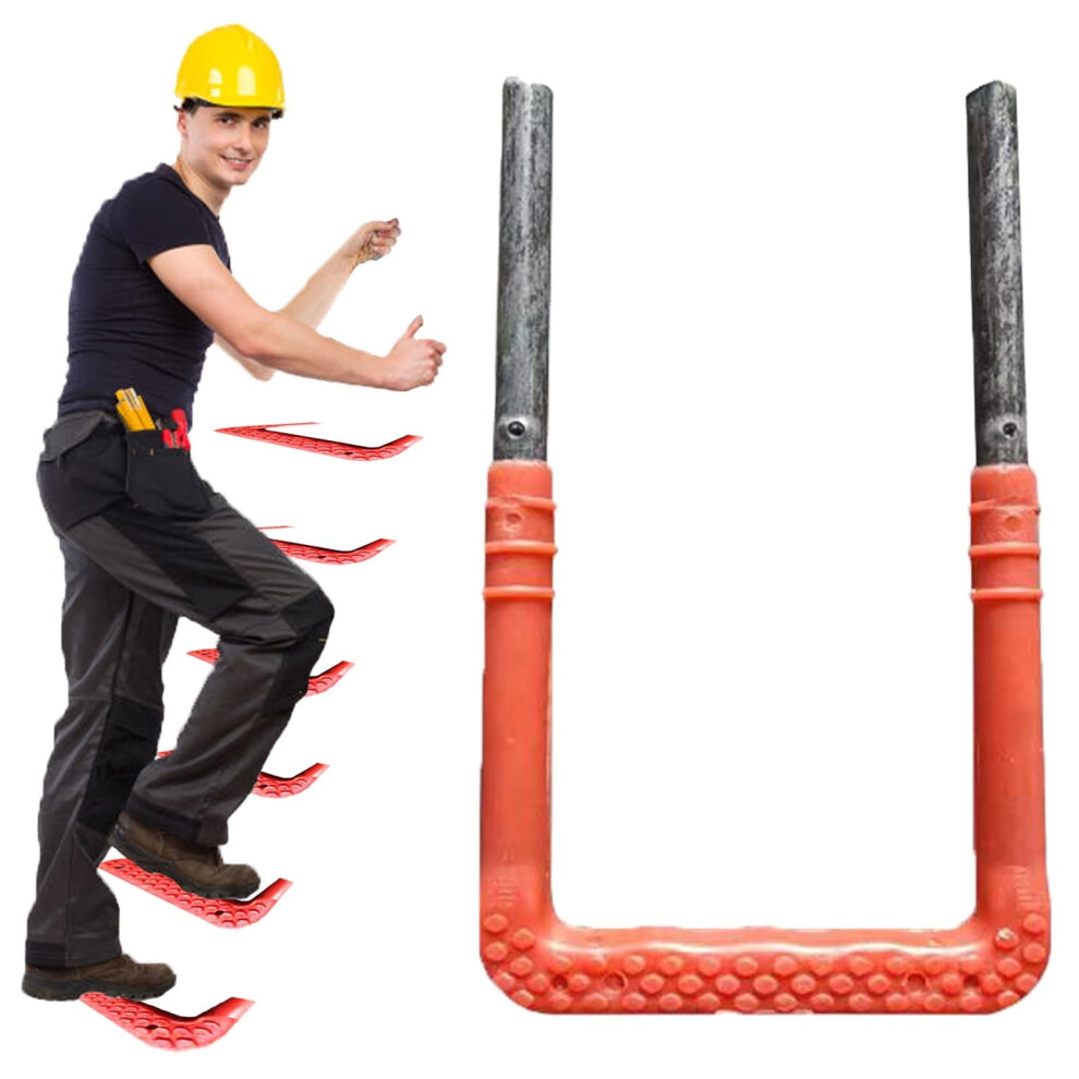 Emergency Escape Ladder With Antislip Steps, Steel Wall Mounted For Basement Window Well And Fire Use 9426802368505