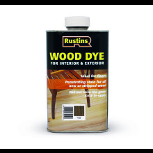 Rustins WDWA1000 Wood Dye Walnut 1 Litre