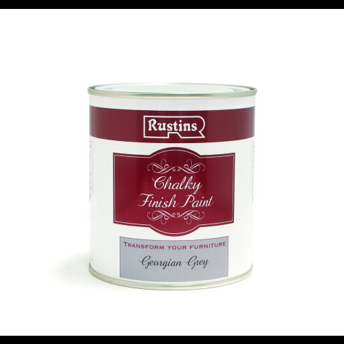Rustins Rustins CHAPG250 Chalky Finish Paint Georgian Grey 250ml