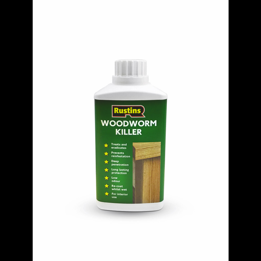 Rustins Woodworm Killer - 500 Ml