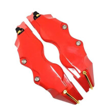 2 Pcs Car Brake Caliper Cover For BMW X4 G02 20182021 Aluminum Red 28x7x6 Cm Front Rear Kits