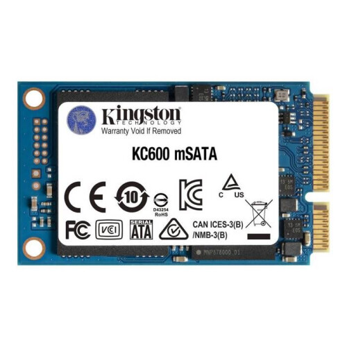 Kingston Kingston Technology 256G SSD KC600 SATA3 mSATA 1