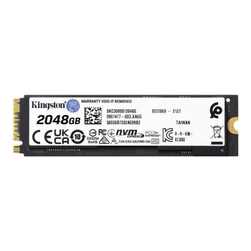 Kingston Kingston Technology 2048G KC3000 M.2 2280 NVMe SSD 2