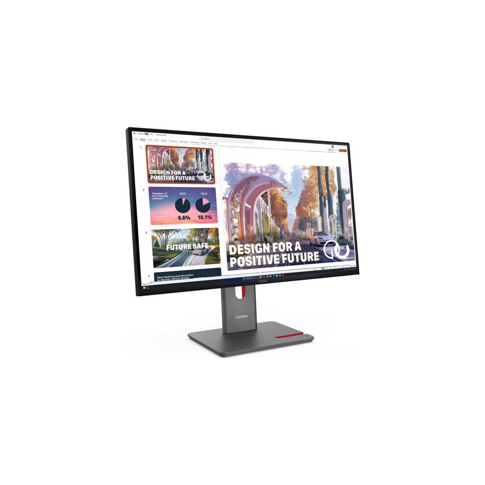 Lenovo 27" 2560 X 1440 Wled Ips 120Hz 16:9 350Cd/Mâ² 4Ms 178Â / 178Â Usb Pd (140W) Black