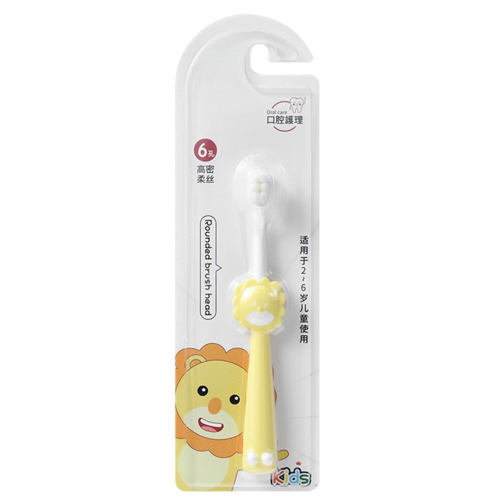 Sensitive Teeth Care, Sonic Electric Toothbrush For Toddlers, Individually Packaged For Hygiene (Orange) Orange