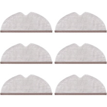 Lingettes de nettoyage polyvalentes pour sols durs, en laine microfibre, compatibles avec Xiaomi Roborock S50, S51, S6, S6MaxV, protection douce et