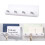 Durable Punch Storage Rack, Space-Saving Design for Kitchen, Toilet, Bedroom, White, Mail Organizer with Rust-Resistant Material 2