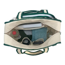 Tennis Racket Bag Badminton Canvas Shoulder Bag Tennis Racket Bag Bag with Detachable Shoulder Strap