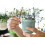 Drainage Hole Design, Minimalist Design Emphasizes Function and Form, Plastic Hanging Basket with Dual-Layer Structure, Self Watering Hanging Planters 3