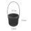 Drainage Hole Design, Minimalist Design Emphasizes Function and Form, Plastic Hanging Basket with Dual-Layer Structure, Self Watering Hanging Planters 2