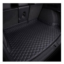 Car Leather Trunk Mat For VW Arteon Tourer 20172024 NonSlip AntiScratch Boot Liner Rear Trunk Floor Mat Protector