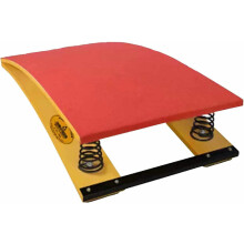 Heavy Vault Curved Junior Training Equipment For Schools And Sports Clubs Four Spring Red Springboard Vault