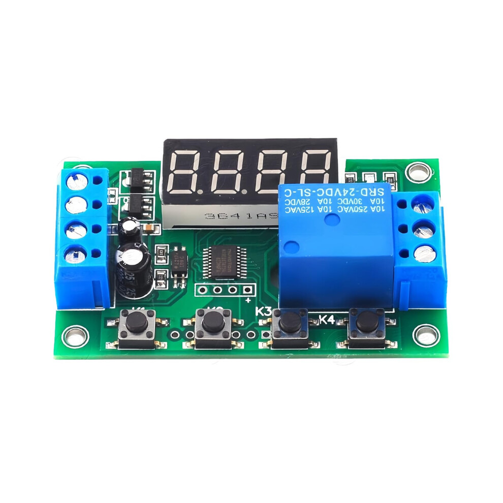 Programmable Delay Relays Module With Cyclic Power Recycling 24V Industrial Automation Energy Efficient Timer 9382693885685