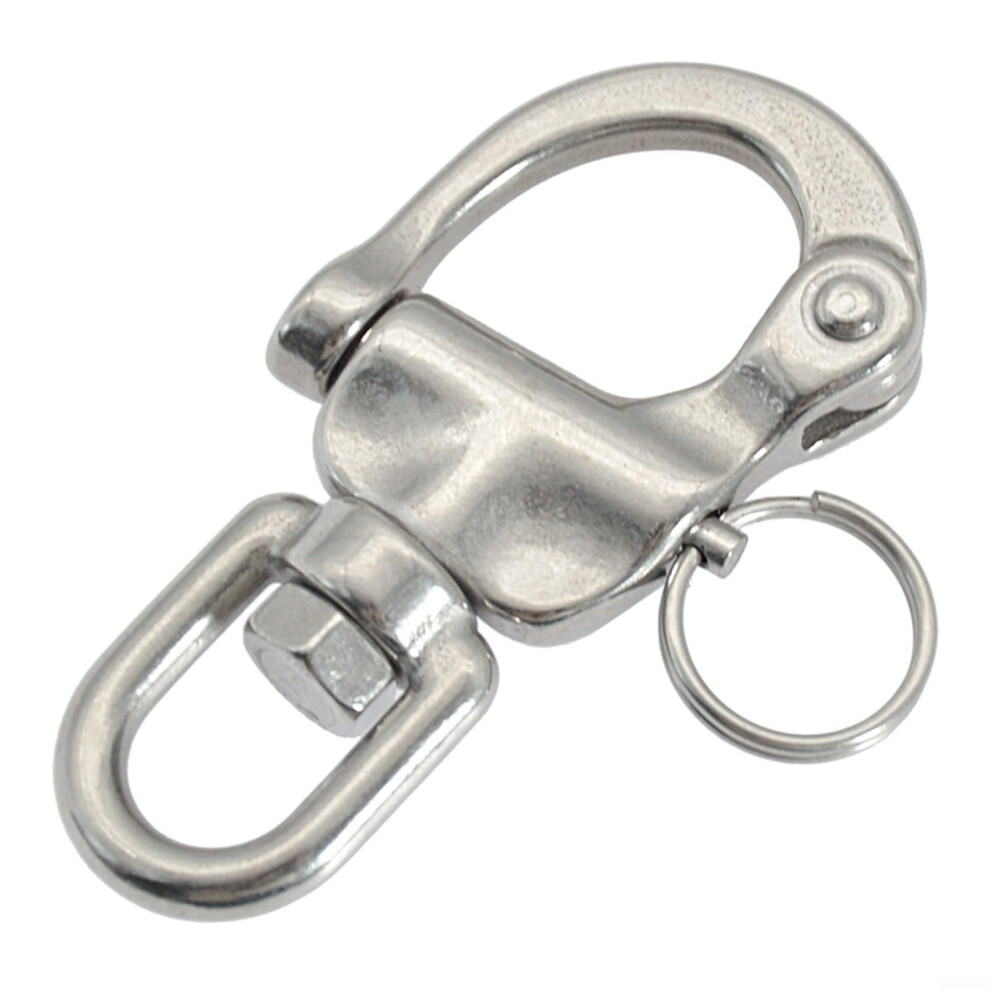 Strength 316 Stainless Steel Quick Release Buckle Model A With Enhanced Safety Ring 9412369195081