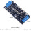 MOS LED Digital Time Delay Relay Trigger DC 12V/24V Dual Way  Power Switch Circuit Board Timing Control Module 5